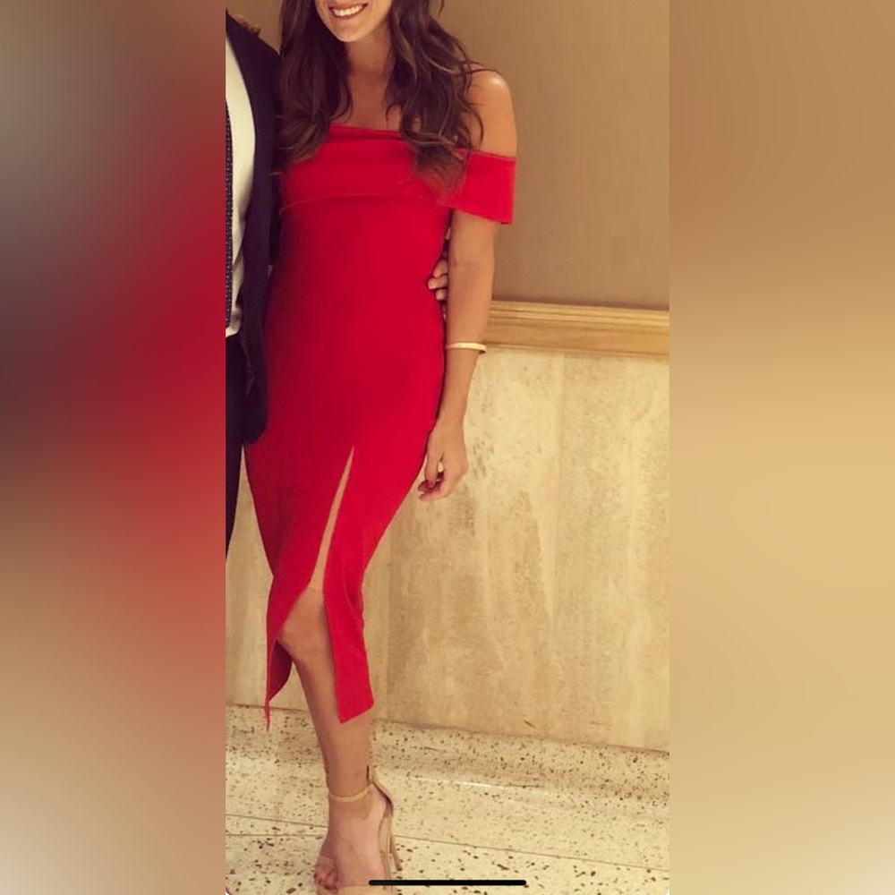 X Revolve Audrey Dress - Michael Costello - Picture 7 of 7